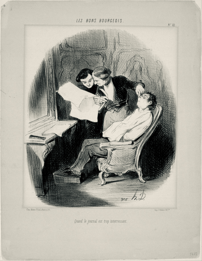  奥诺雷·杜米埃 Honore Daumier ——有趣